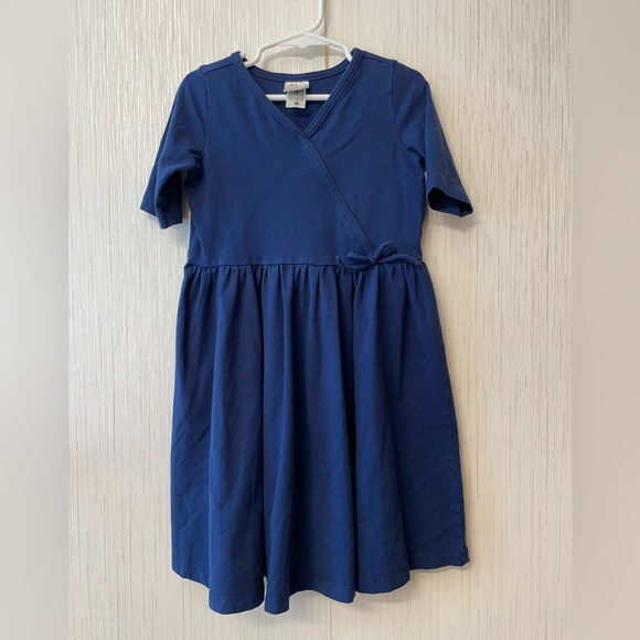 Hanna Andersson Girls Navy Blue Dress Size 120 cm (US 6-7) - Picture 1 of 4